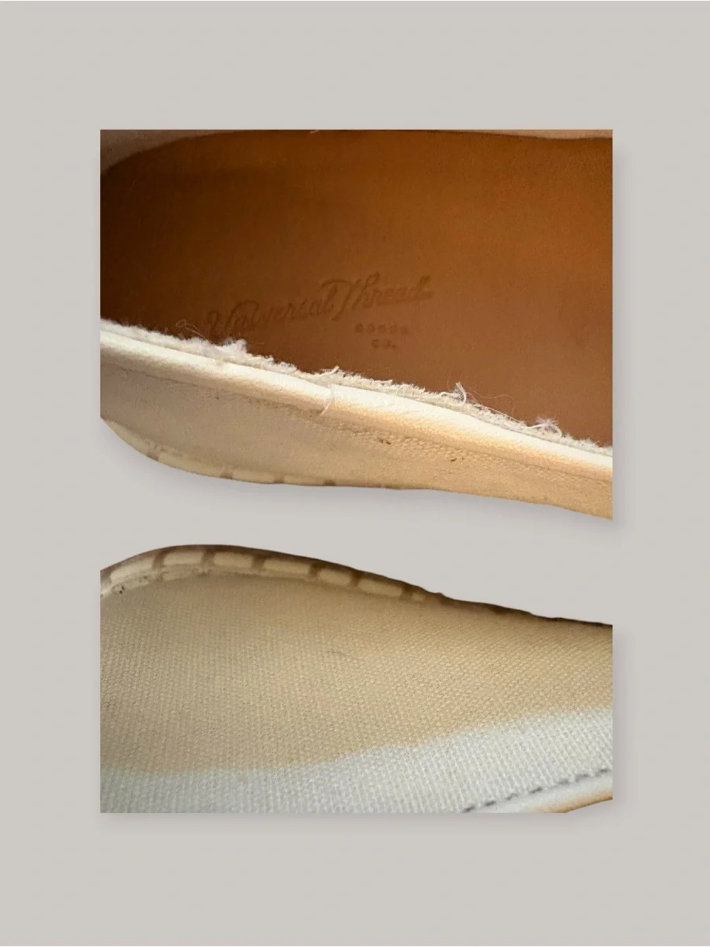 Universal Thread slip espadrilles